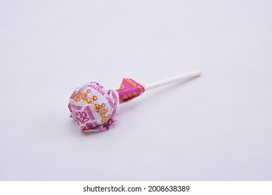 MANILA, PH - JULY 9 - Dum Dum Lollipop Candy Mystery Flavor On July 9, 2021 In Manila, Philippines.