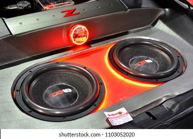car speakers with led lights