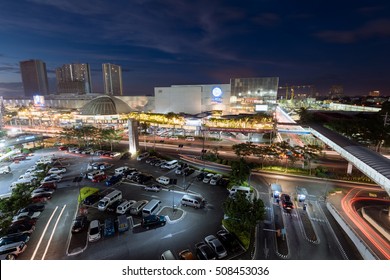 Manila, Philippines - October 31, 2016: SM City North EDSA. SM City North EDSA  Is The First SM Supermall In The Country And Is The Largest Shopping Mall In The Philippines.