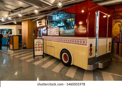 Royalty Free Food Truck Inside Stock Images Photos