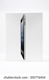 Manila,Philippines - July 17, 2014: Apple Ipad 4th Generation Retail Box.The Fourth Generation IPad Maintained The Retina Display Which Was First Released On 2012. November 2, 2012.