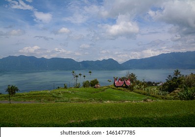 Maninjau Lake, Agam Regency, West Sumatera  Indonesia / April - 11 - 2018 / 11.33 Am Oclock