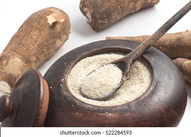 Manioc Flour. Farinha De Mandioca.