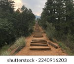 Manitou incline in Manitou Springs, Colorado