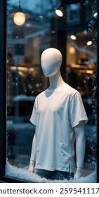 Mannequin in Casual Wear at a Fashio