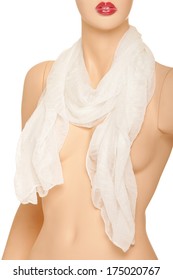 Mannequin With White Scarf 