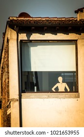 Mannequin at the window