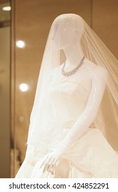 mannequin in window display