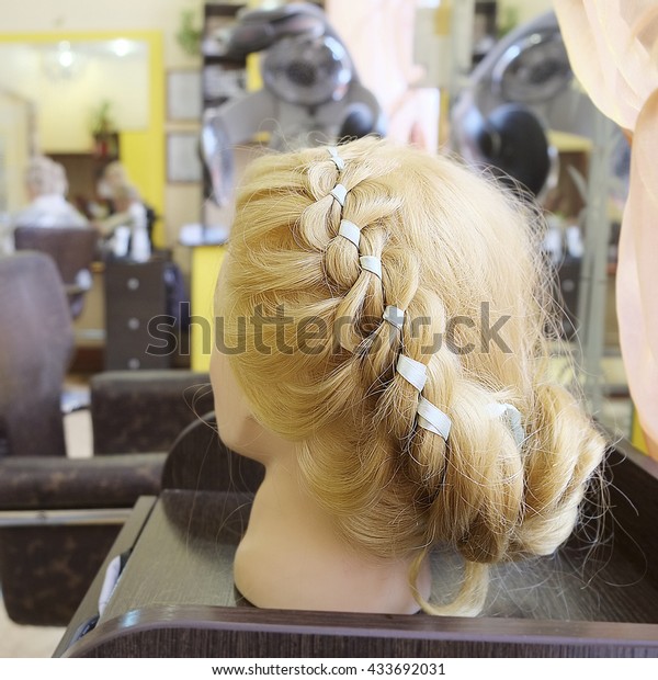 Mannequins Head Hairstyle Hairdresser Salon Stock Photo Edit Now