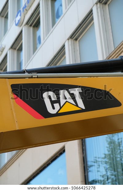 Mannheim Germany August 23 2017 Caterpillar Stock Photo Edit Now 1066425278