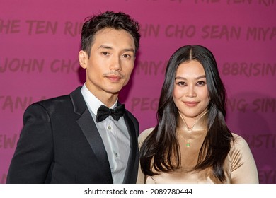 Manny Jacinto, Dianne Doan Attend 19th Annual Unforgettable Gala At The Beverly Hilton, Beverly Hills, CA On December 11, 2021