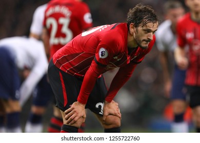 Manolo Gabbiadini Of Southampton Looks Dejected - Tottenham Hotspur V Southampton, Premier League, Wembley Stadium, London (Wembley) - 5th December 2018