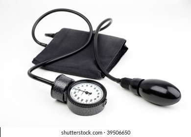 Manometer Blood Pressure Isolated On White Stock Photo 39506650 ...