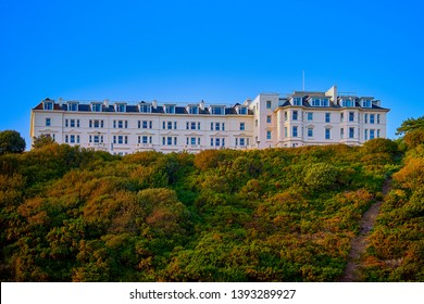 Manor Estate Building On The Hills Or Cliffs, Forest Spa, Conference Training Facility, Business Centre, Hotel Resort, Castle, Block Of Flats And Seafront Luxury Apartments.                           