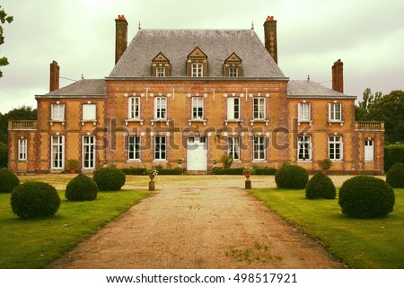 Manor house in Normandie, Rouen , France