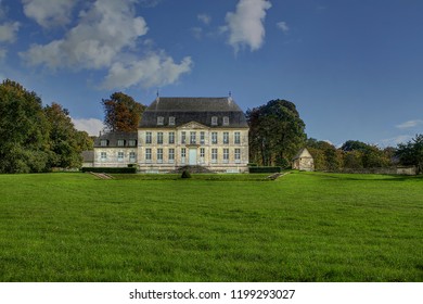 Manor House In A Park Landscape