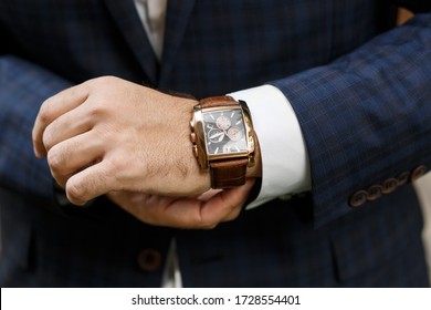 formal hand watch