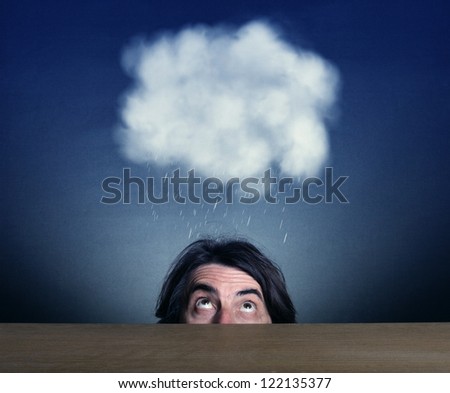 Similar – Image, Stock Photo Clouds in the head