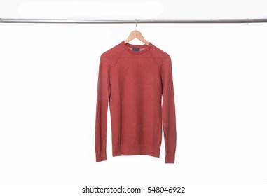 A man's sweater(t shirts) with hanger