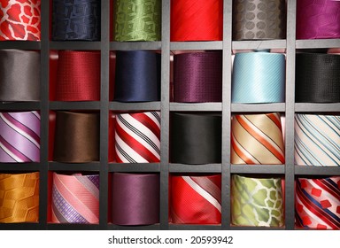 Man's ties