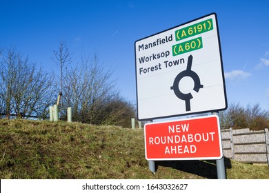 Mansfield, Nottinghamshire, UK. February 12th 2020. New Housing Development On The Outskirts Of Mansfield Helping To Solve The Housing Crisis.