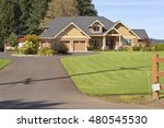 Mansion home in a suburb in Canby Oregon.