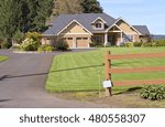 Mansion home in a suburb in Canby Oregon.