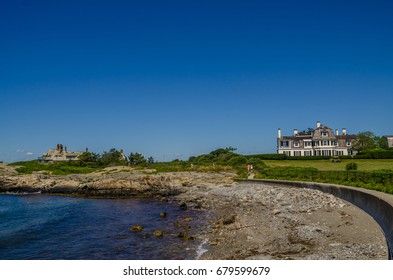 Mansions At Newport Cliff Walk