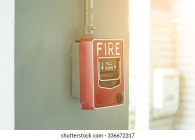 Manual Fire Alarm Safety System Stock Photo (Edit Now) 336672317