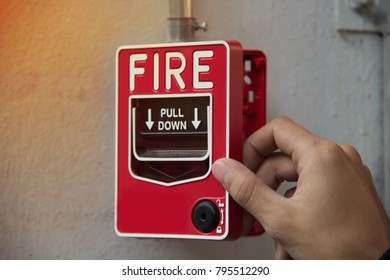 Manual Fire Alarm Station Stock Photo 1180794646 