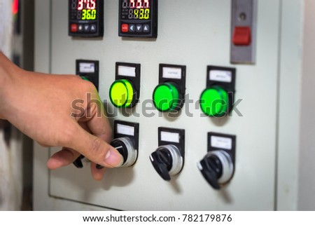 Manual Machine Control. Set up by hand