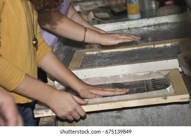 Manual paper making / Handmade paper