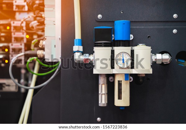 Manual Soft Start Valves Pressure Installed Stock Photo 1567223836 ...