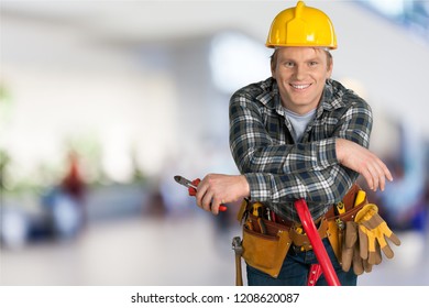 Manual worker construction worker construction building contractor - Shutterstock ID 1208620087