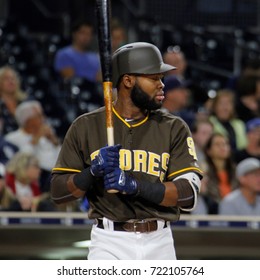 Manuel Margot Center Fielder For The San Diego Padres At Petco Park In San Diego California USA September 21,2017.