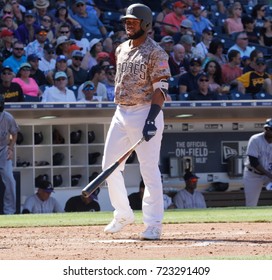 Manuel Margot Center Fielder For The San Diego Padres At Petco Park In San Diego California USA September 23,2017.