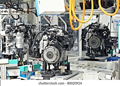 Manufacturing Parts For Car Engine