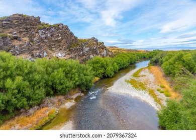 Manuherikia River In Central Otago, New Zealand