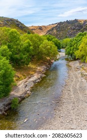 Manuherikia River In Central Otago, New Zealand