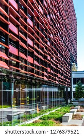 Manukau City, Auckland / New Zealand - August 4, 2018 : MH Building, Auckland University Of Technology South Campus