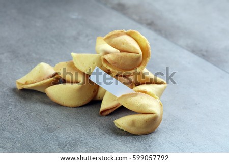 Similar – Fortune cookies pattern