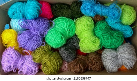 background yarn  knitting