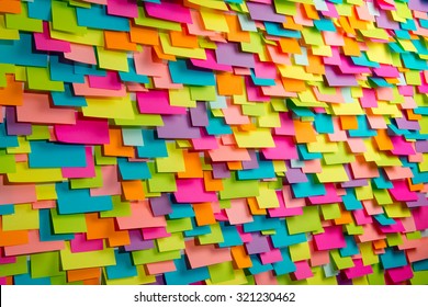 Many of colorful stickers  - Shutterstock ID 321230462