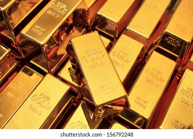 Many Gold bars or Ingot