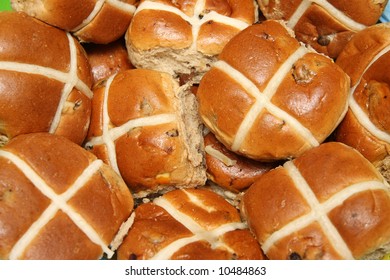 Many hot-cross buns for Easter