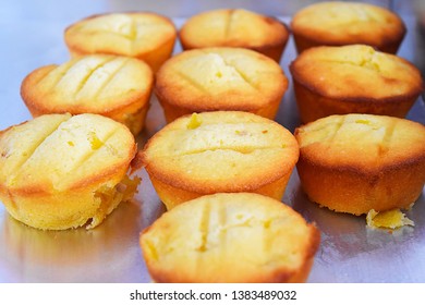 Many Jackfruit Cakes In White Tray