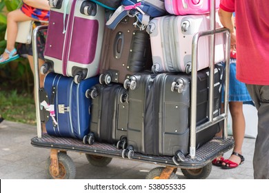 suitcase cart