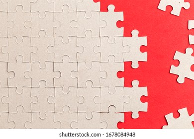 Many puzzles make up a complete pattern