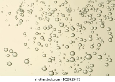 Many Golden Colored Fizz Bubbles Over Stock Photo 666788740 | Shutterstock