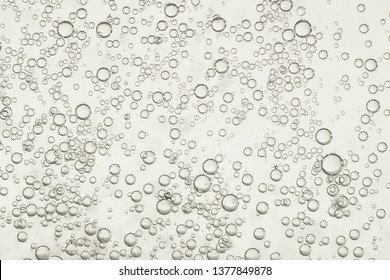 Many Small Bubbles Isolated Over Light Stock Photo 1377849878 ...